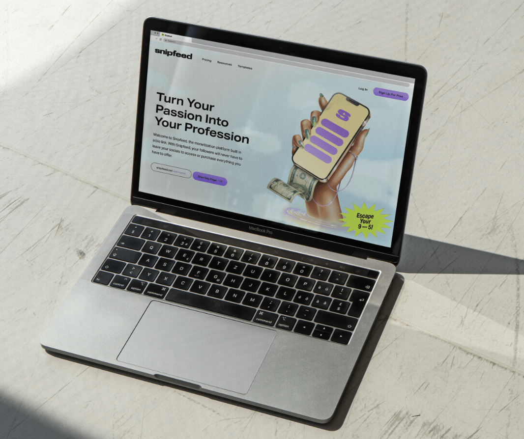 Snipfeed rebrand — project image 2